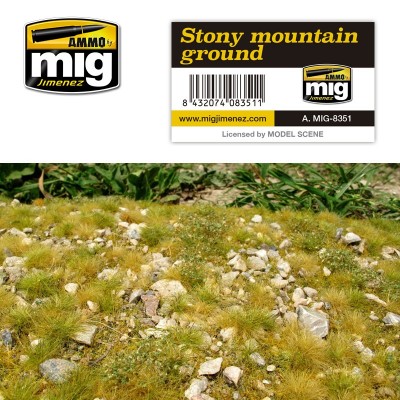 STONY MOUNTAIN GROUND ( Dimensions 230 x 130 mm ) - MIG 8351